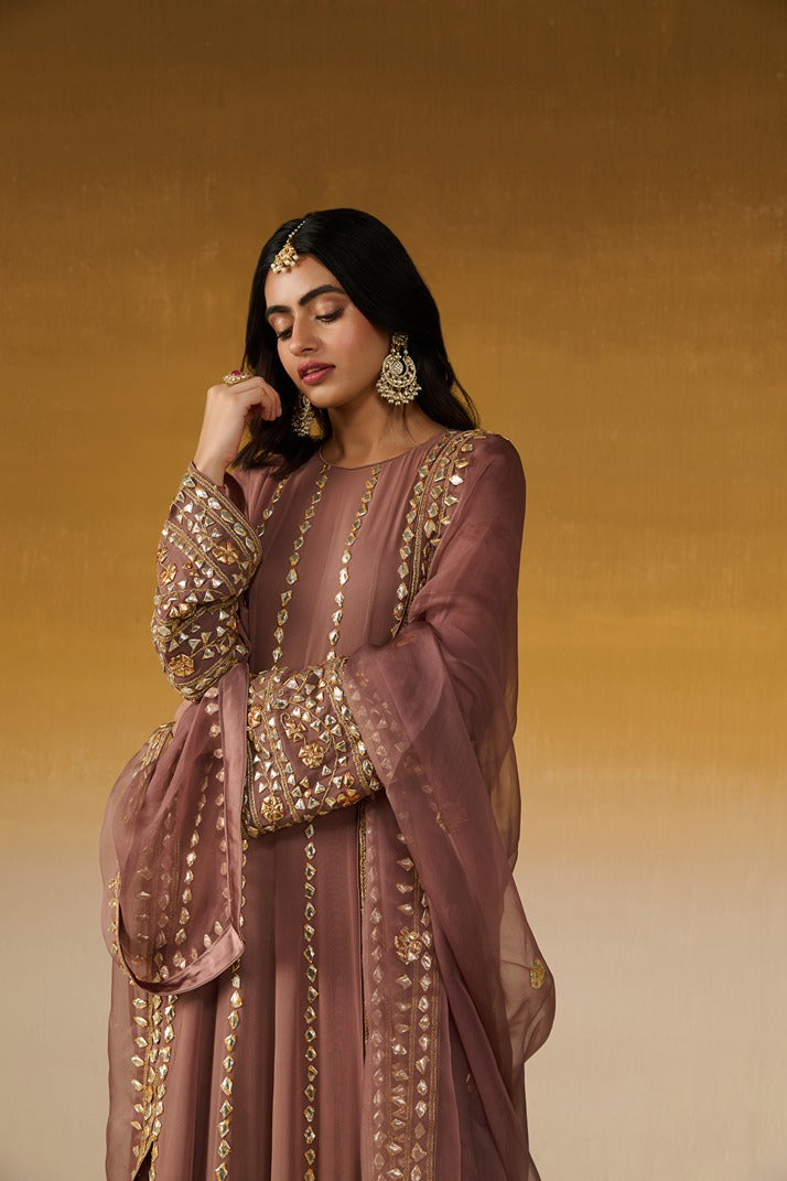 Georgette Fabric Embroidered