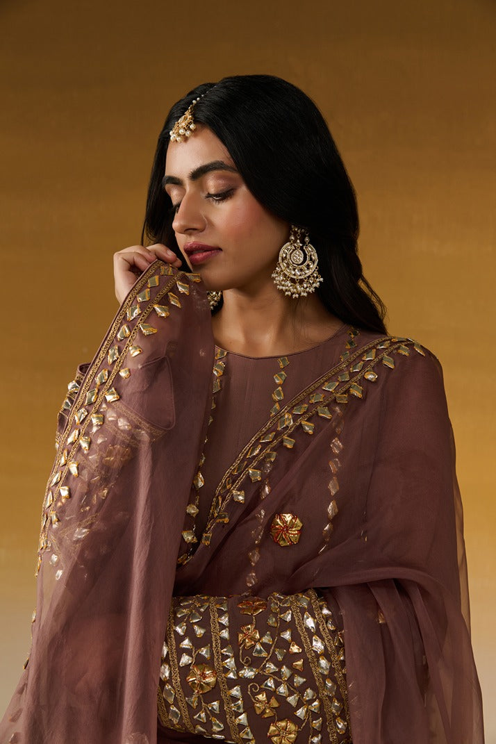 Georgette Fabric Embroidered