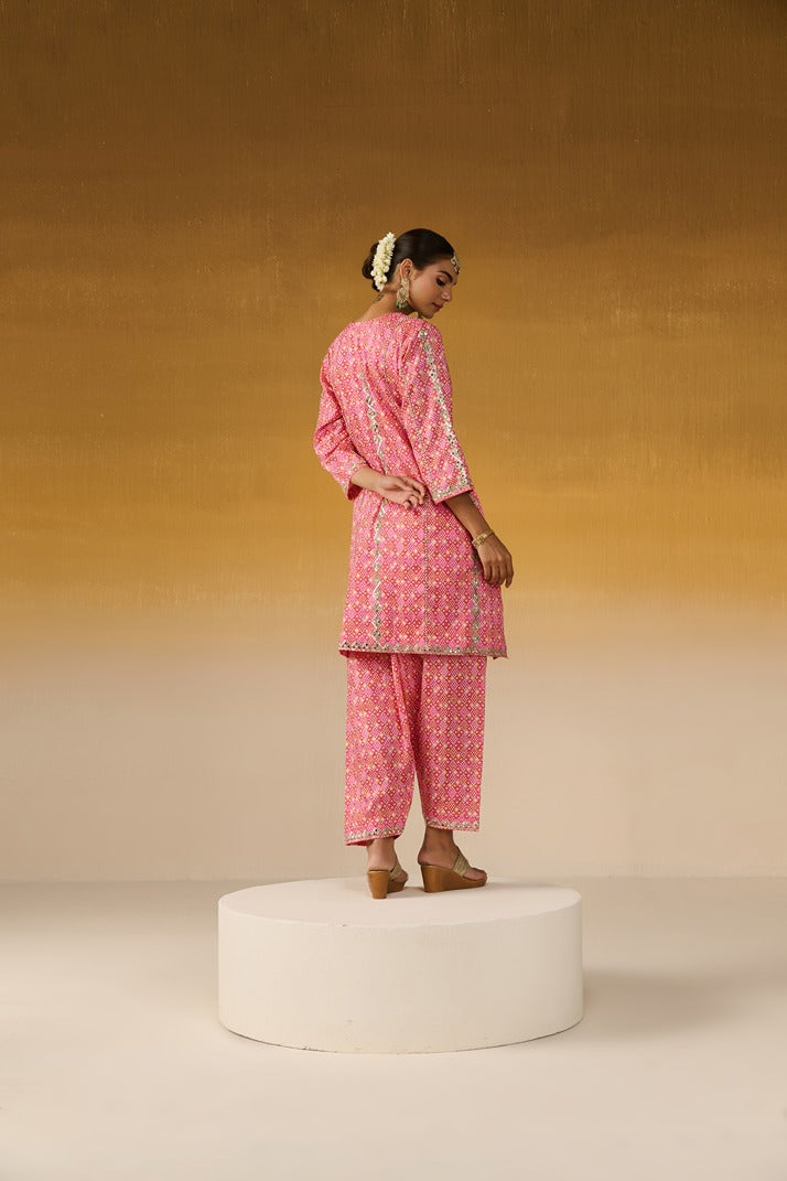 Silk Fabric Embroidered