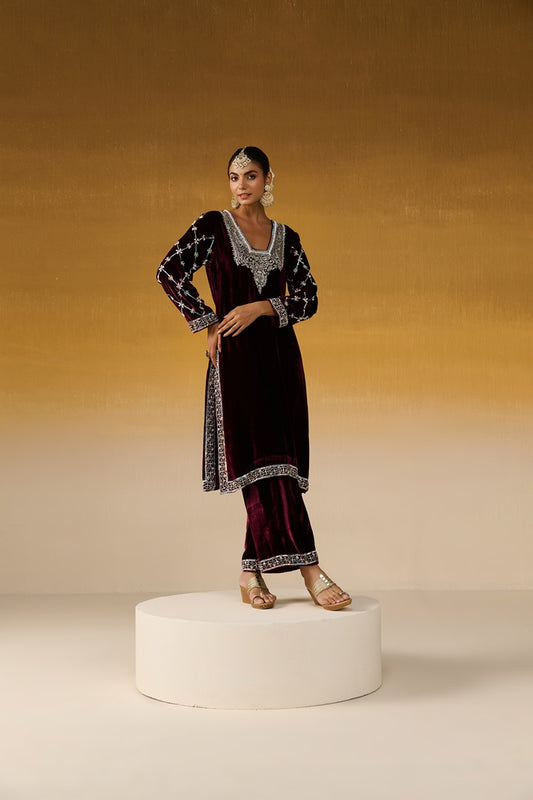 Silk Fabric Embroidered
