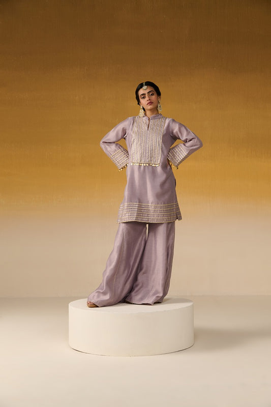 Chanderi Silk Fabric Embroidered