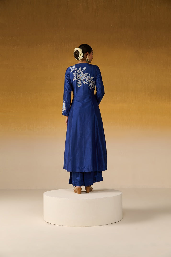 Silk Fabric Embroidered