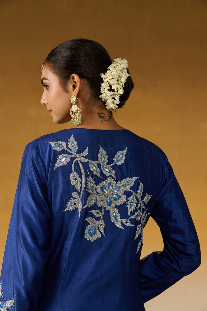 Silk Fabric Embroidered