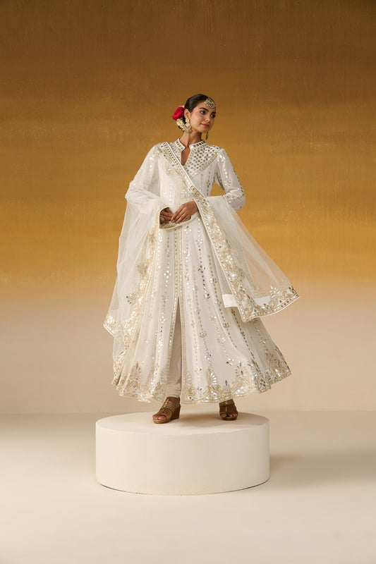 Georgette Fabric Embroidered