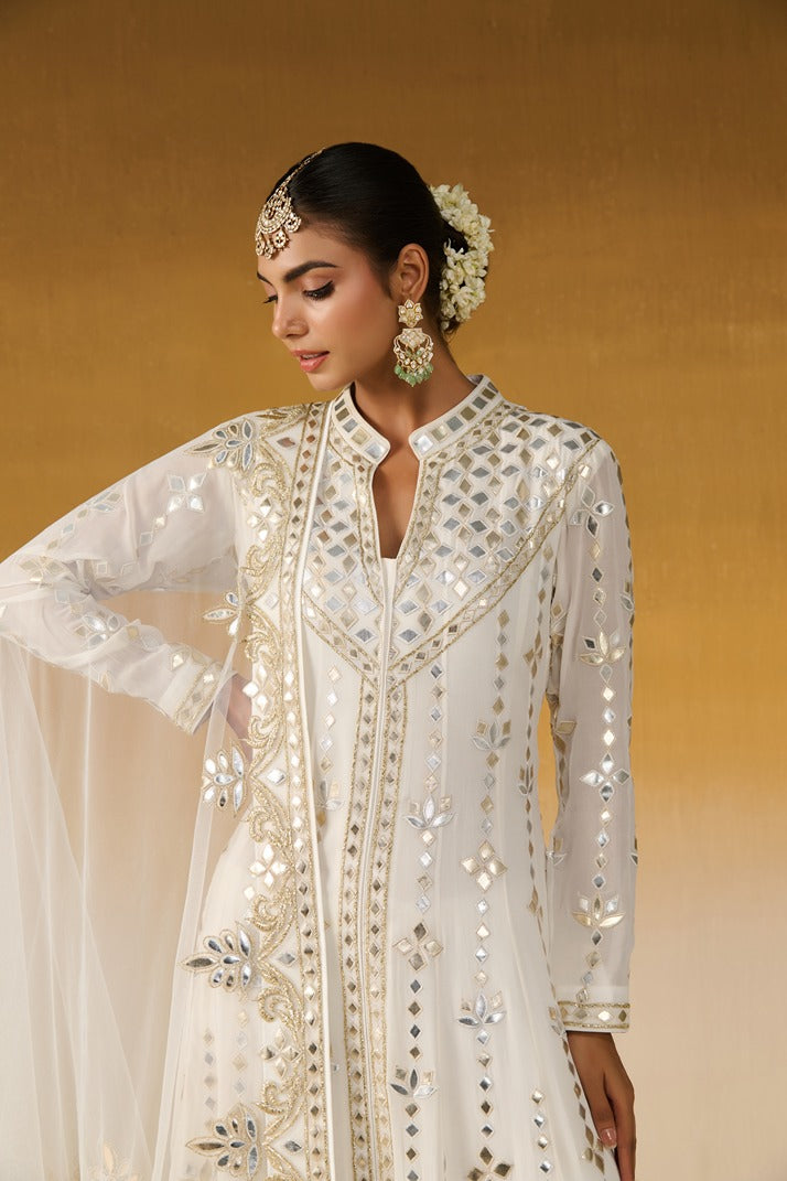 Georgette Fabric Embroidered