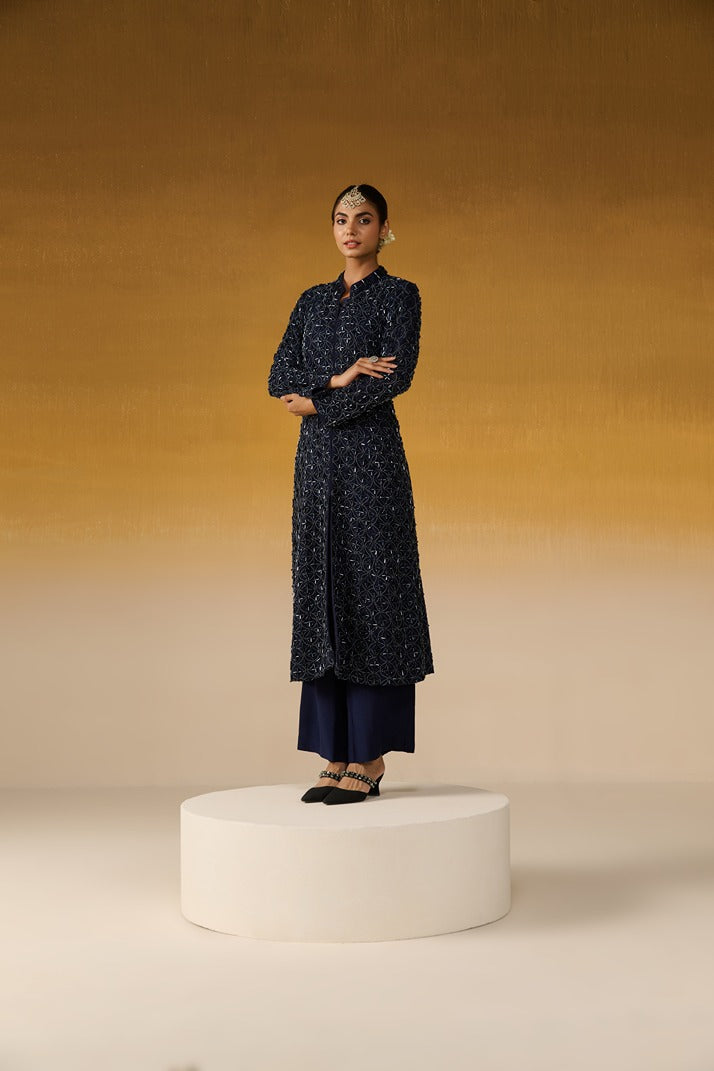 Georgette Fabric Embroidered