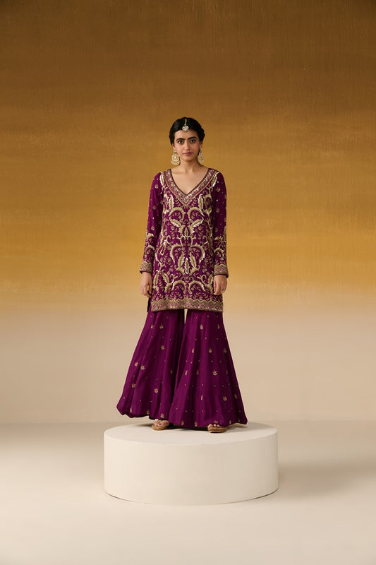 Velvet Fabric Embroidered