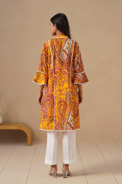 Cotton Fabric with Lases and  Pants