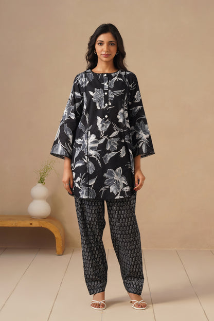 Cotton Co-ord Set with Pakistani Salwar