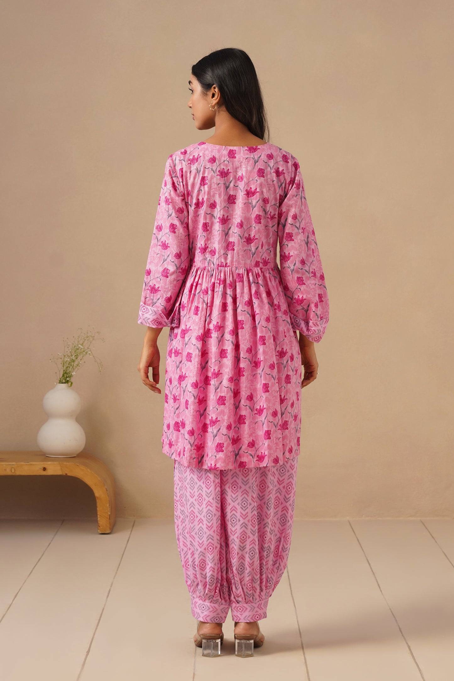 Cotton Co-ord Set with Pants