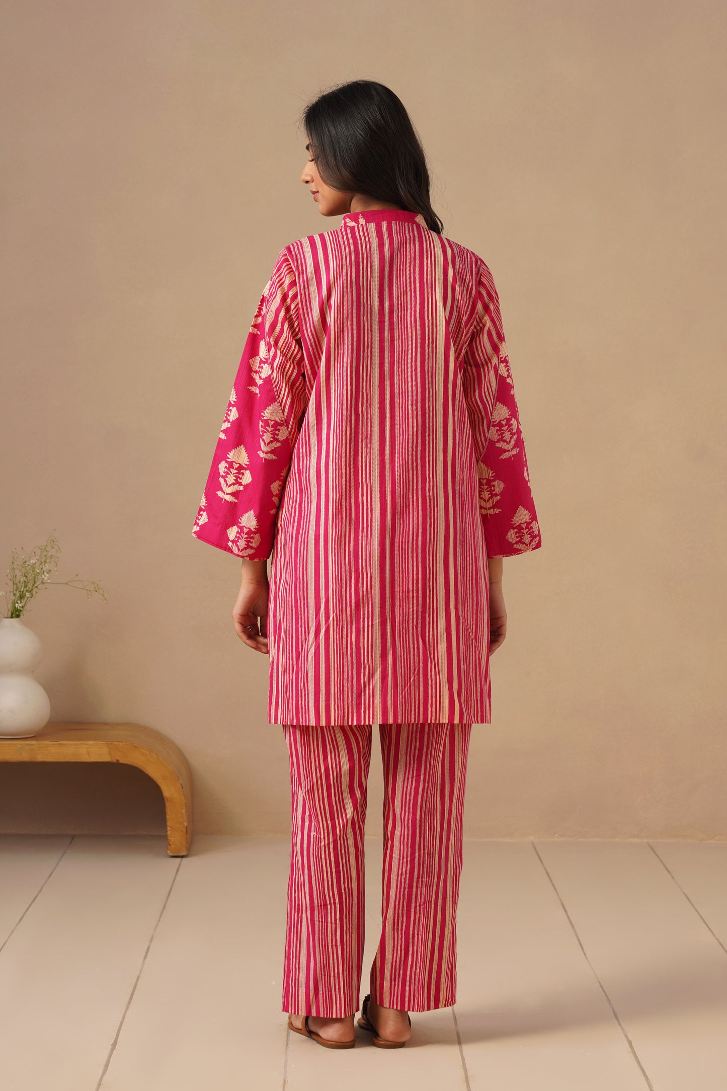 Cotton Co-ord Set with Pants
