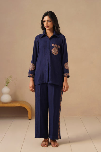 Linen Fabric with Pants