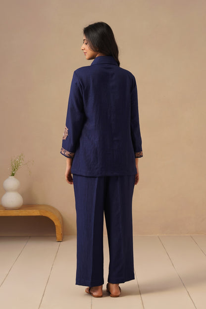 Linen Fabric with Pants