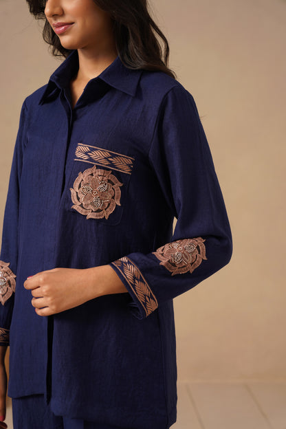 Linen Fabric with Pants