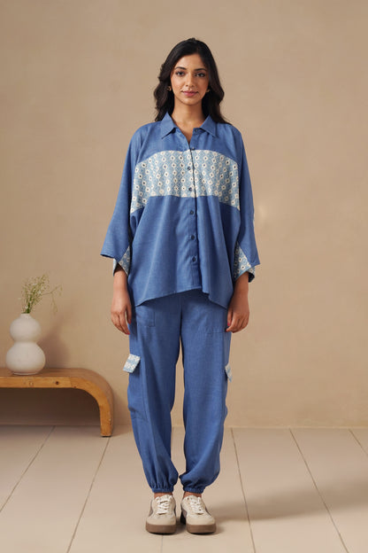 Linen Fabric with Pants
