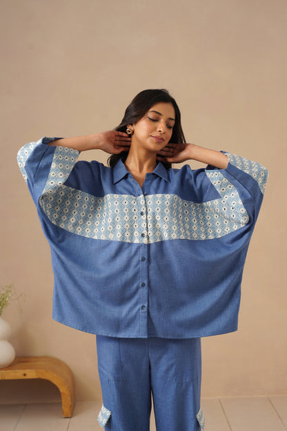 Linen Fabric with Pants