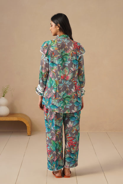 Organza Printed with Lases