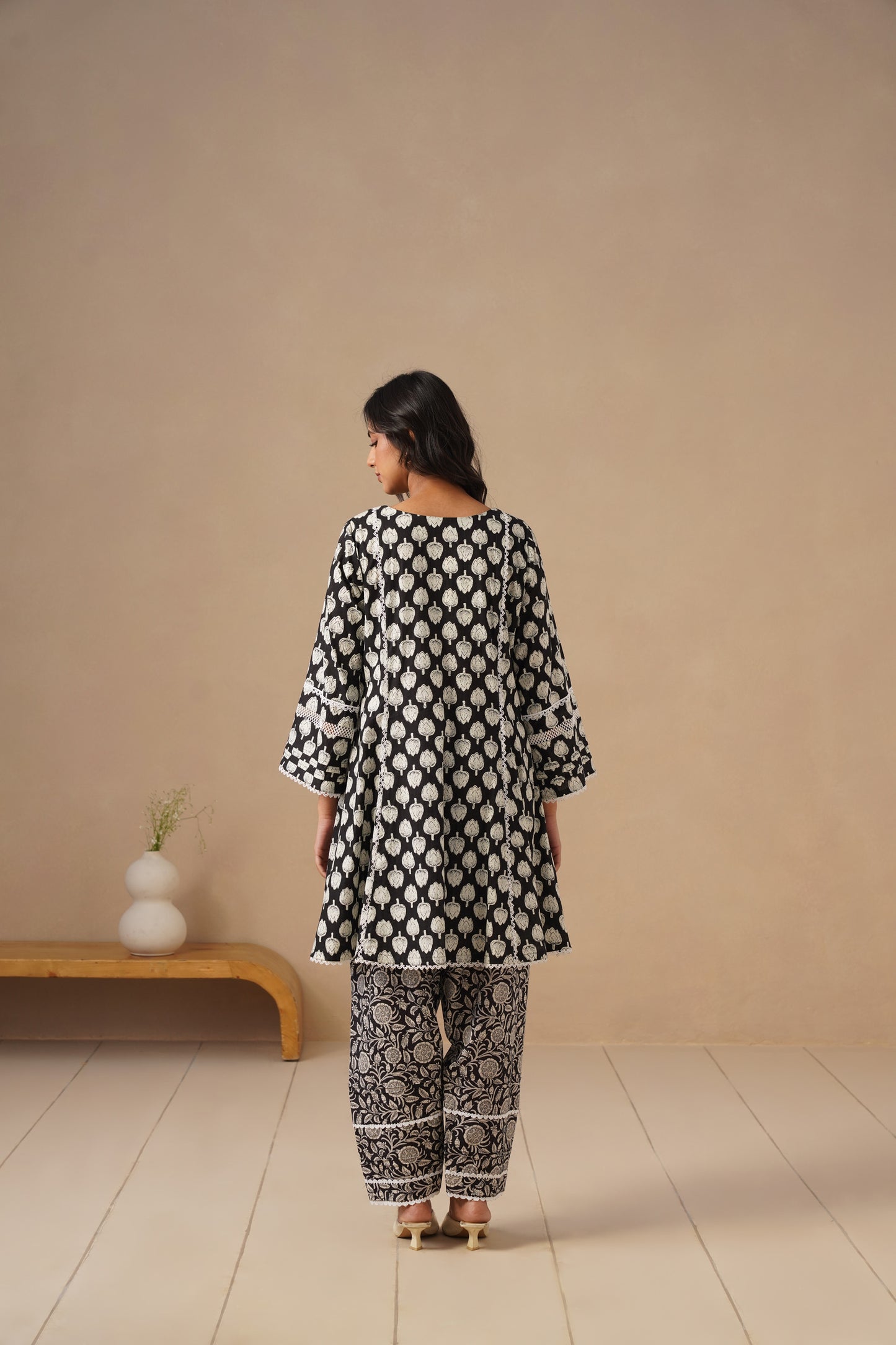 Cotton Co-ord Set with Pakistani Salwar