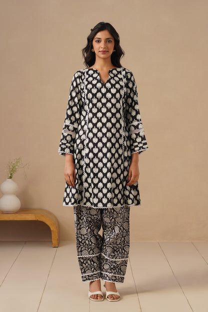 Cotton Co-ord Set with Pakistani Salwar