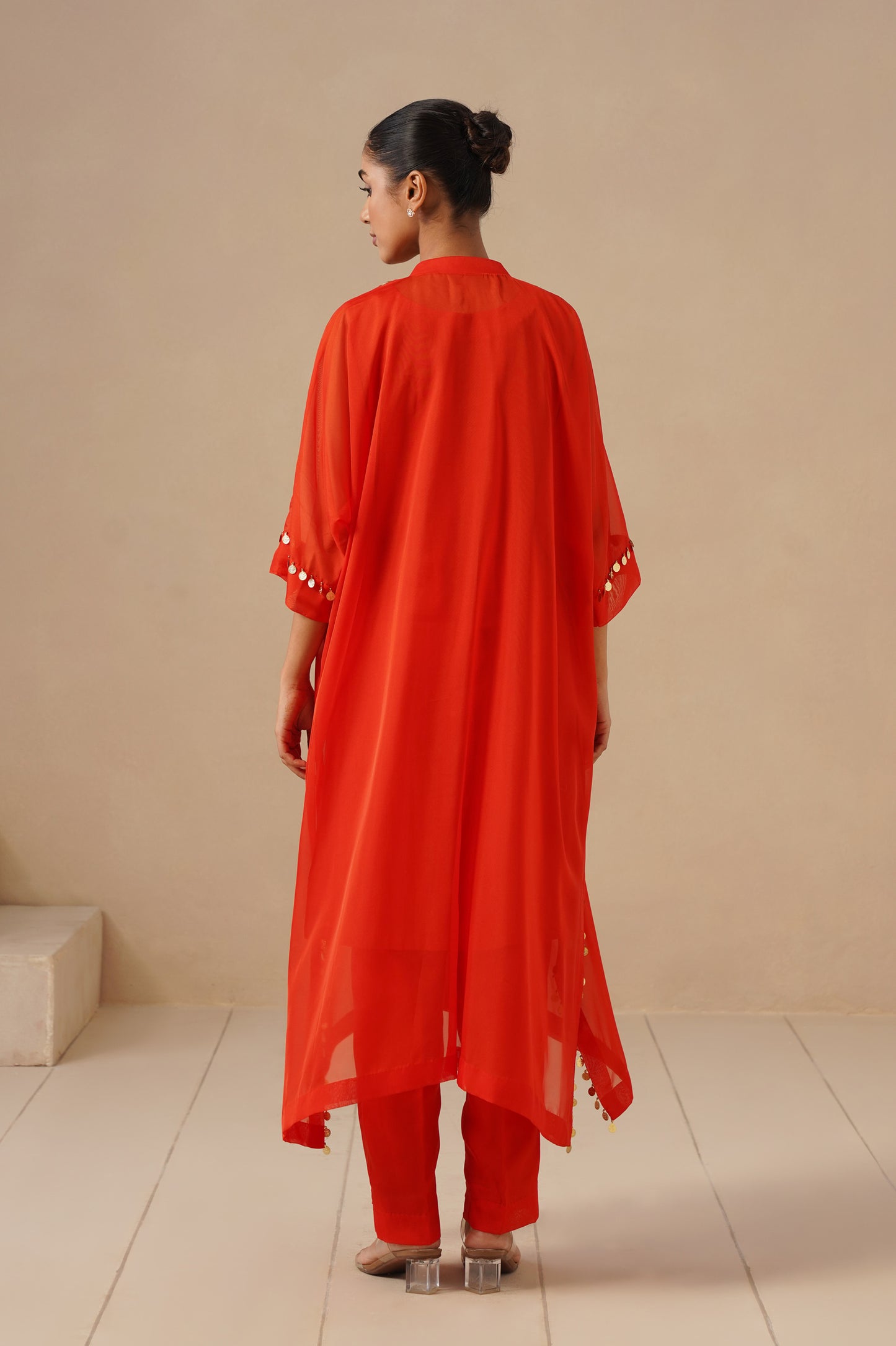 Organza Silk Embroidered