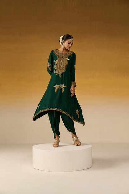 Silk Fabric Embroidered