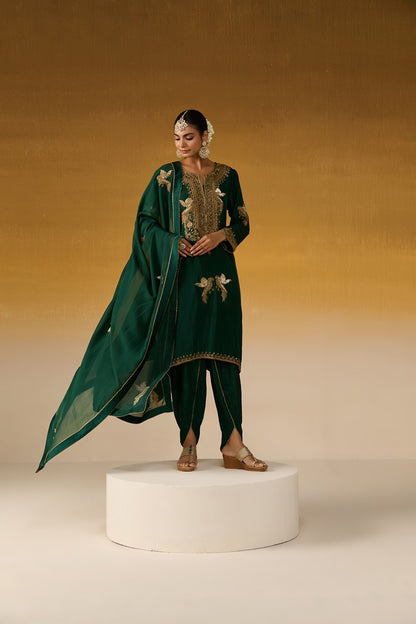 Silk Fabric Embroidered