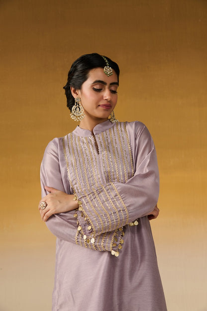 Chanderi Silk Fabric Embroidered