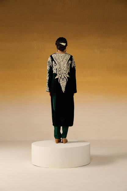 Velvet Fabric Embroidered