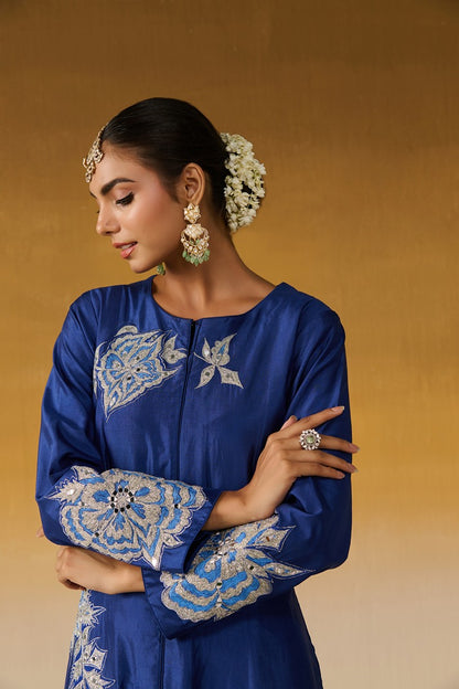 Silk Fabric Embroidered